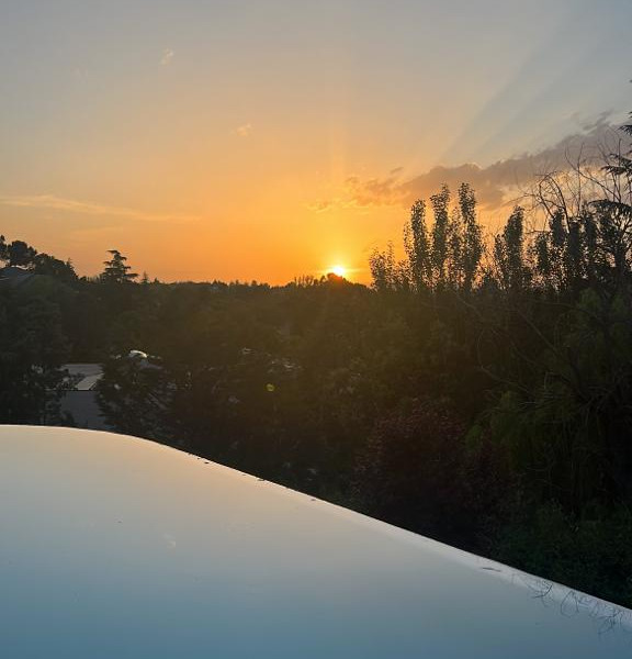 piscina-sunset
